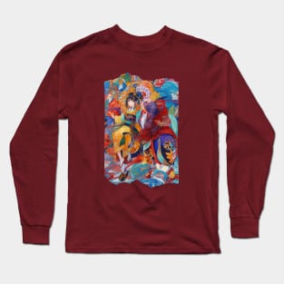 japanese art Long Sleeve T-Shirt